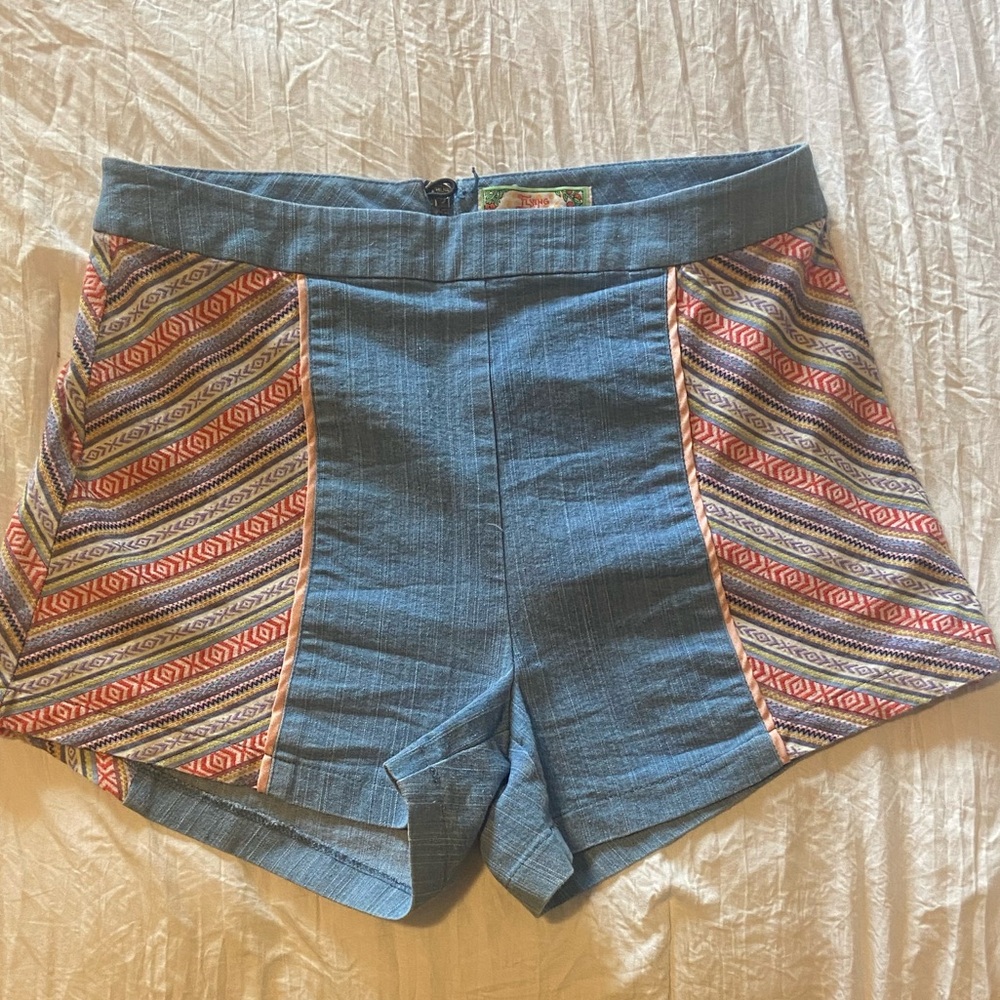 Flying Tomato High Waist Shorts